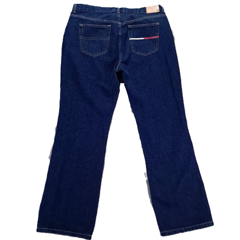 Vintage Tommy Hilfiger Jeans Women 37x32, Tag 16x32 Boyfriend Bootcut Y2K